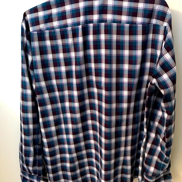 Hugo Boss Men’s Button Down, Plaid - Picture 2 of 4